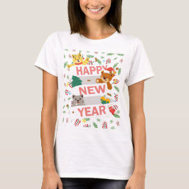 Happy new year tシャツ