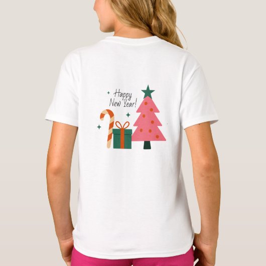 Happy New Year Tシャツ (裏面)