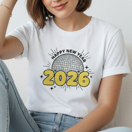 Happy New Year T-shirt, New Year 2026 shirt Tシャツ