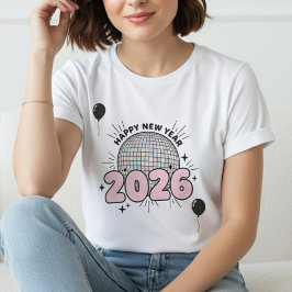 Happy New Year T-shirt, New Year 2026 shirt Tシャツ