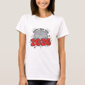 Happy New Year T-shirt, New Year 2026 shirt Tシャツ (正面)