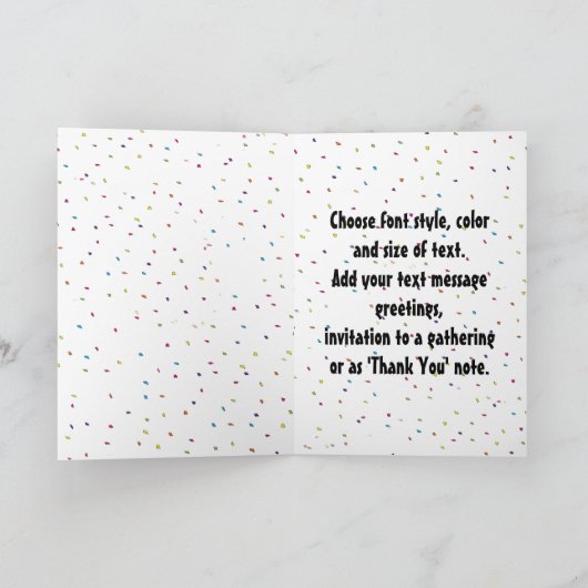 HAPPY NEW YEAR! Text Image 招待状 (内部)