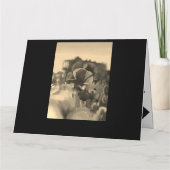 Happy New Year - the poppies house Painting Card カード (裏面)