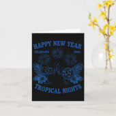 Happy New Year Trocal Nights 2026 Celebration  カード (黄色い花)