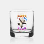 Happy New Year Turn Over A New Leaf ウイスキーグラス (裏面)