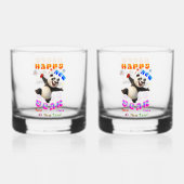 Happy New Year Turn Over A New Leaf ウイスキーグラス (正面)