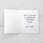 Happy New year vibrant elegant  Card カード (内部)