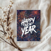 Happy New year vibrant elegant  Card カード