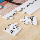 Happy New Year with Dance on the Beach by Munch ジグソーパズル (側面)