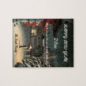 Happy New Year with Koitsu's Snow at Nezu Shrine ジグソーパズル (横)