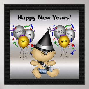 Happy New Yearsポスター ポスター