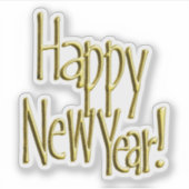 Happy New Years  シール (正面)