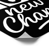 Happy New Years 12 New Chapters 365 New Chances Ne ポスター (角)