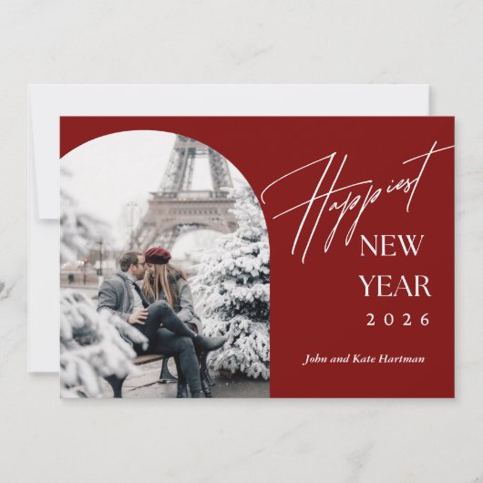 Happy New Years Arch Photo  (正面)