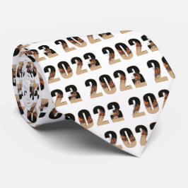 Happy New Years Eve 2023 Rising from 2022 Neck Tie ネクタイ