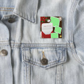 Happy New Year's Holly写真の追加ピンバックボタン 缶バッジ (インサイチュ)