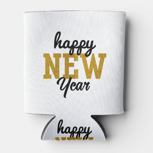 Happy New YearT-Shirt 缶クーラー (正面)