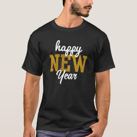Happy New YearT-Shirt Tシャツ (正面)