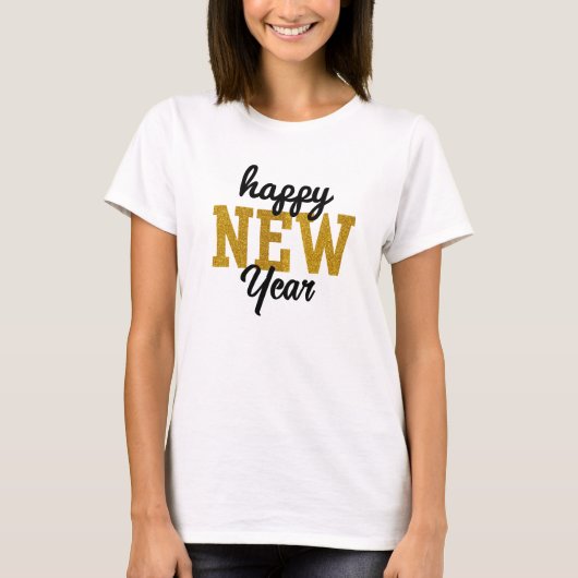 Happy New YearT-Shirt Tシャツ (正面)