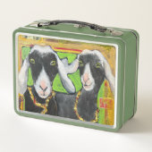 Happy Nigerian Goats lunch box メタルランチボックス (裏面)