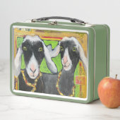 Happy Nigerian Goats lunch box メタルランチボックス (インサイチュ)