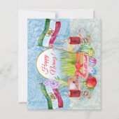 Happy Norooz Haft Sin with Lion and Sun (正面)