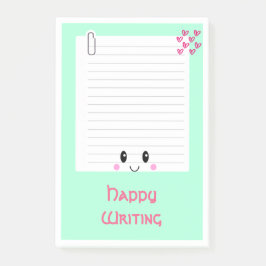 Happy Notes Green:かわいい投稿 – It Notes ポストイット