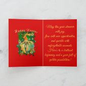 Happy Nowruz Happy New Year Goldfish カード (内部)