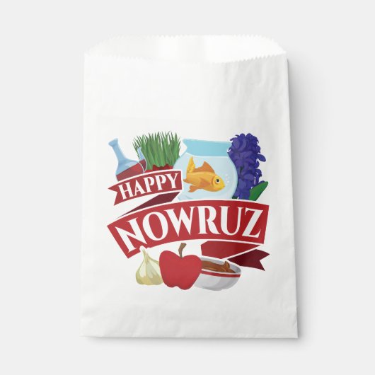 Happy Nowruz Persian新年 フェイバーバッグ (正面)
