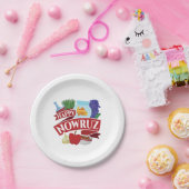 Happy Nowruz Persian新年 ペーパープレート (パーティー)