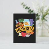 Happy Nowruz Persian新年 ポストカード (スタンド正面)