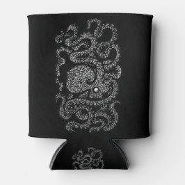 Happy Octopus（黒） 缶クーラー