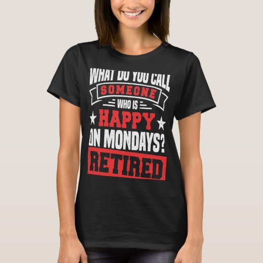 Happy on Mondays Rと呼ぶ人 Tシャツ (正面)
