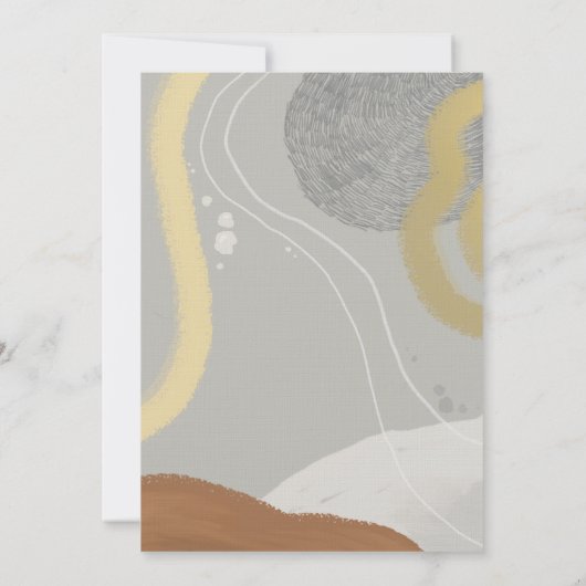 Happy One First Birthday boy Invitation 招待状 (裏面)