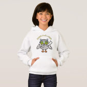 Happy "OWL-WEEN" Girls Pullover Hoodie (正面フル)