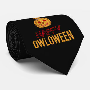 Happy Owloween, Halloween ネクタイ