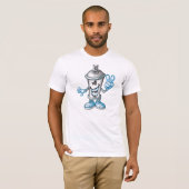 Happy paint spray tシャツ (正面フル)