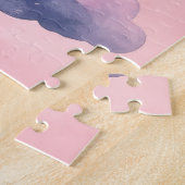 Happy Palace on the Pink Cloudのカスタマイズ可能な選択 ジグソーパズル (側面)