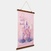 Happy Palace on the Pink Cloudのカスタマイズ可能な選択 吊り下げ型タペストリー (傾斜あり)