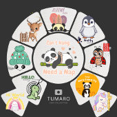 HAPPY Panda  Animal Day ベビーボディスーツ