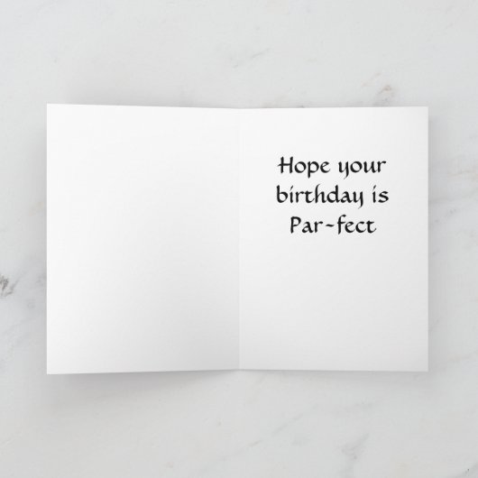 HAPPY PAR-FECT誕生日*孫*カード カード (内部)