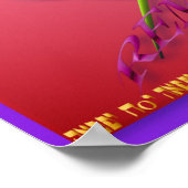 Happy Passoverポスター ポスター (角)