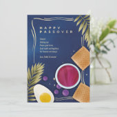 Happy Passover Greeting Card シーズンカード (スタンド正面)