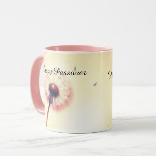 "Happy Passover" Mug マグカップ (正面左)