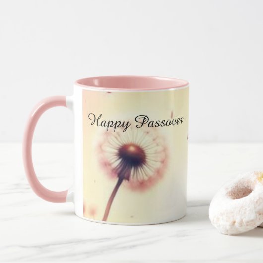 "Happy Passover" Mug マグカップ (ドーナツ)