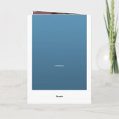 Happy Passover Star of Davidグリーティングカード カード (裏面)