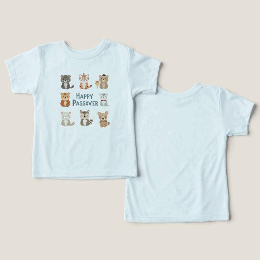 Happy Passover T-Shirt (デザイン正面&裏面)