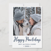 Happy Pawlidaysの写真 シーズンカード (正面)