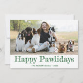 Happy Pawlidaysの写真 シーズンカード (正面)