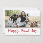 Happy Pawlidaysの写真 シーズンカード (正面)